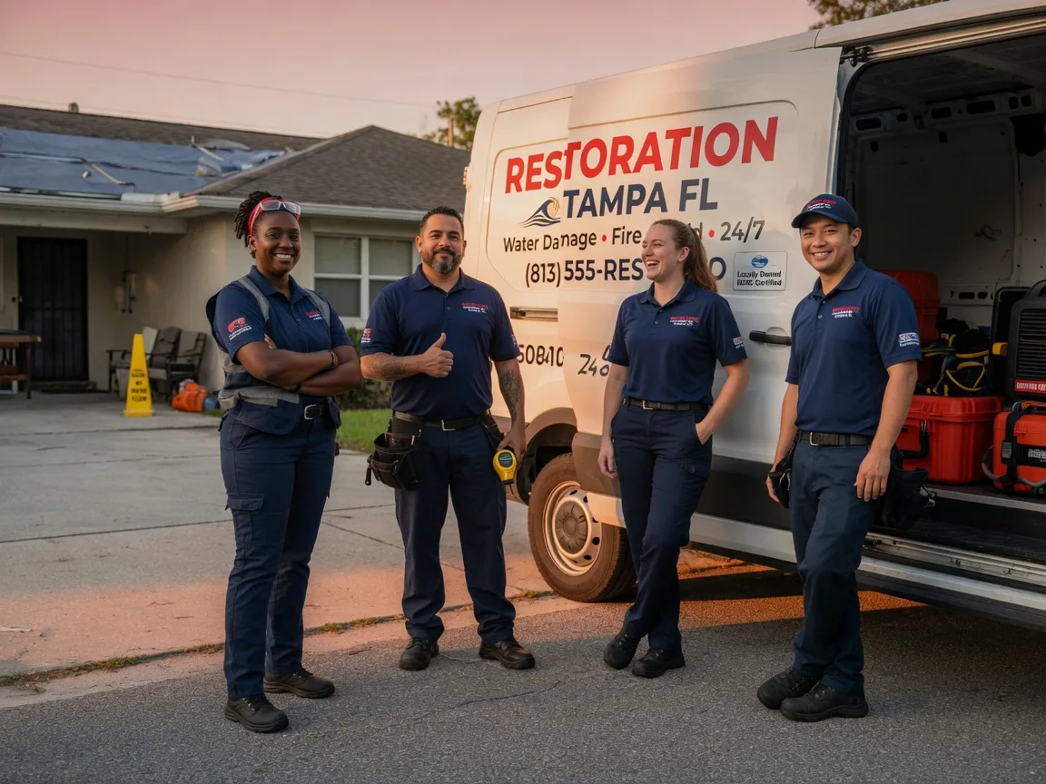 Water Damage Restoration company in Trail City, SD